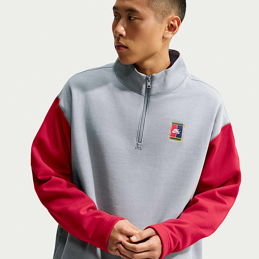 NIKE公式】ナイキ クラブ メンズ ハーフジップ ジャケット.オンライン
